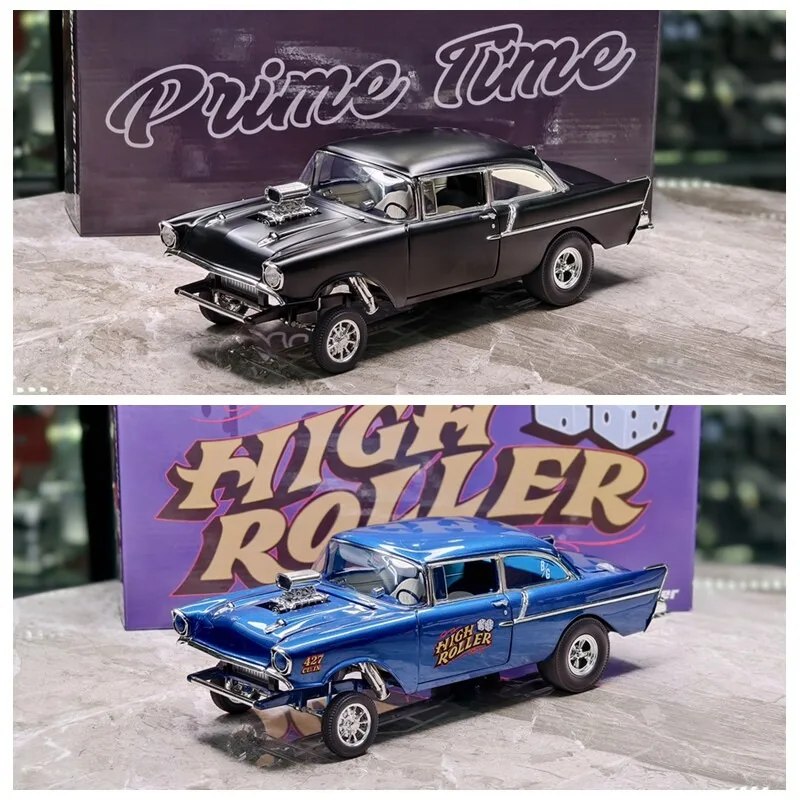 

Diecast ACME 1:18 Scale Chevrolet 1957 Chevrolet Bel Air Alloy Car Model