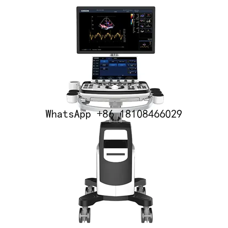 Trolley type professional medical color ultrasound machine high effective factory priced ultrasound scanner equipment