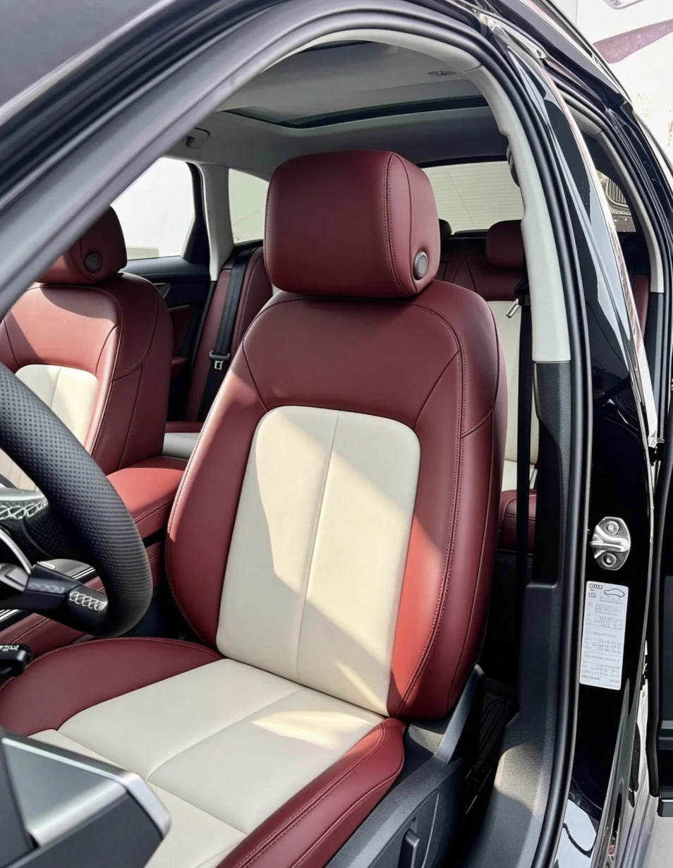 Für Audi A6 C8 2020 Maßgefertigte Autositzbezüge Luxuriöses Nappaleder 100% Passgenau Innenausstattung 360 ° Vollständige Abdeckung – Detail 10