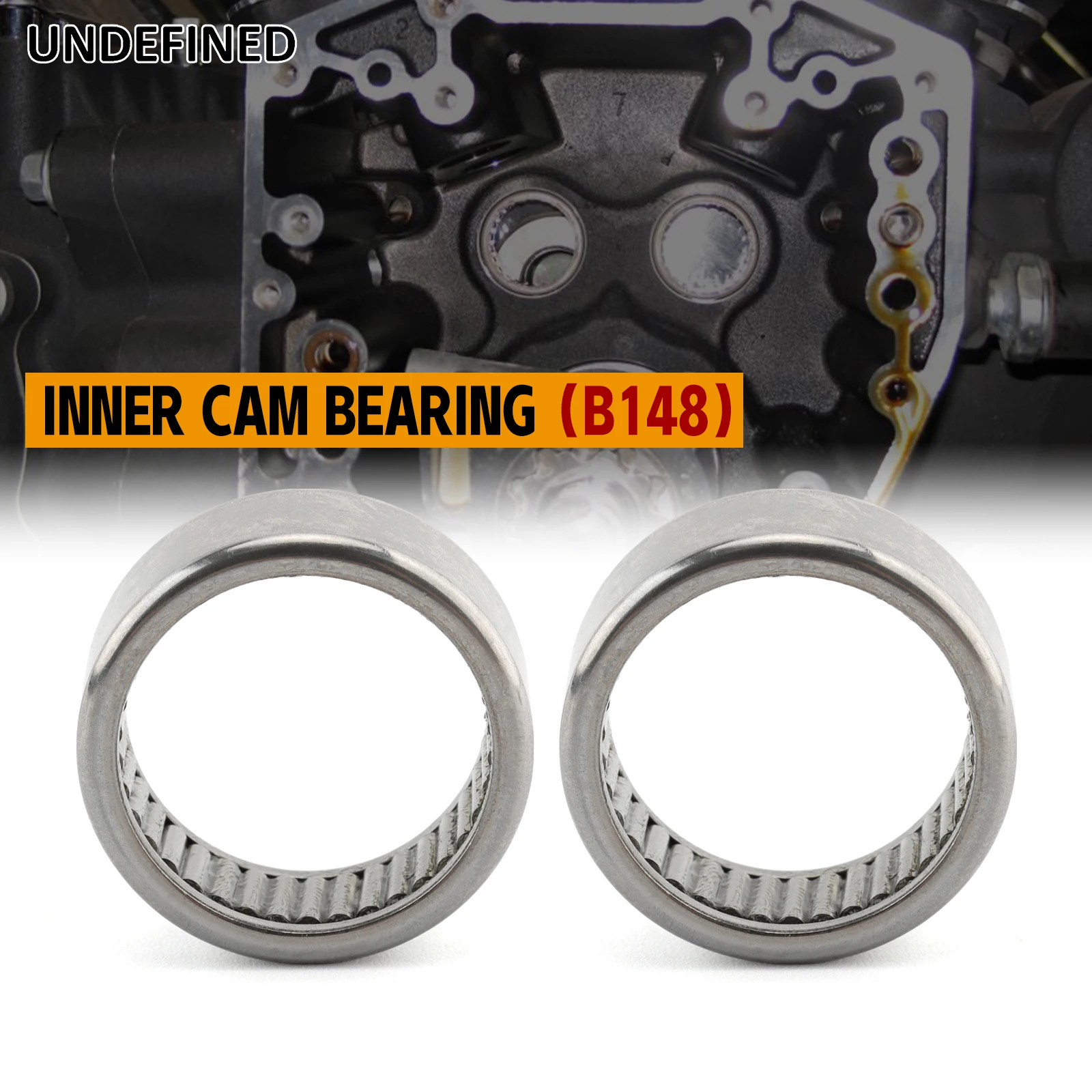 For Harley Twin Cam Dyna Touring Road King Softail Street Bob Low Rider 2 PCS B-148 Inner Cam Bearings Needle Roller Bearing