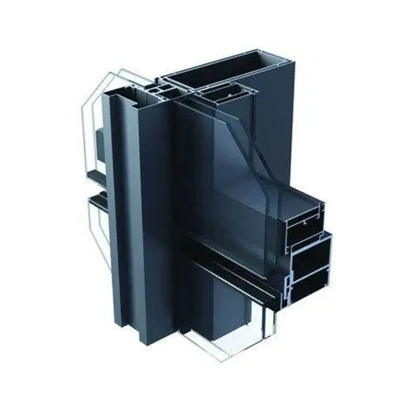 التخصيص أسعار الجملة لوحة الحائط الستار الألومنيوم والزجاج بدون إطار لبناء ملفات الحائط الستار #2