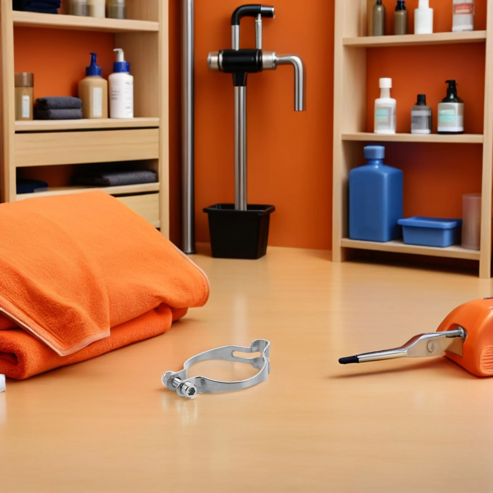 

4Pcs Bicycle Cable Housing Clips 28.6mm Adjustable Metal Cable Clamps for Brake Shift Line Management Secure Mounting Clip