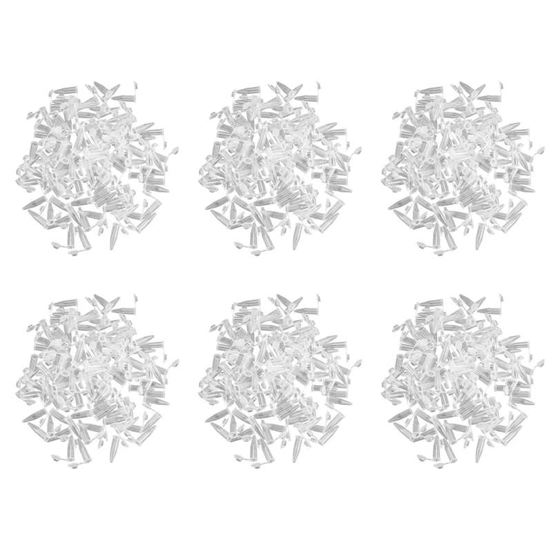 

AAAU-600PCS 1.5Ml Lab Mini Plastic Test Tube Centrifuge Vial Snap Cap 42X11mm Clear