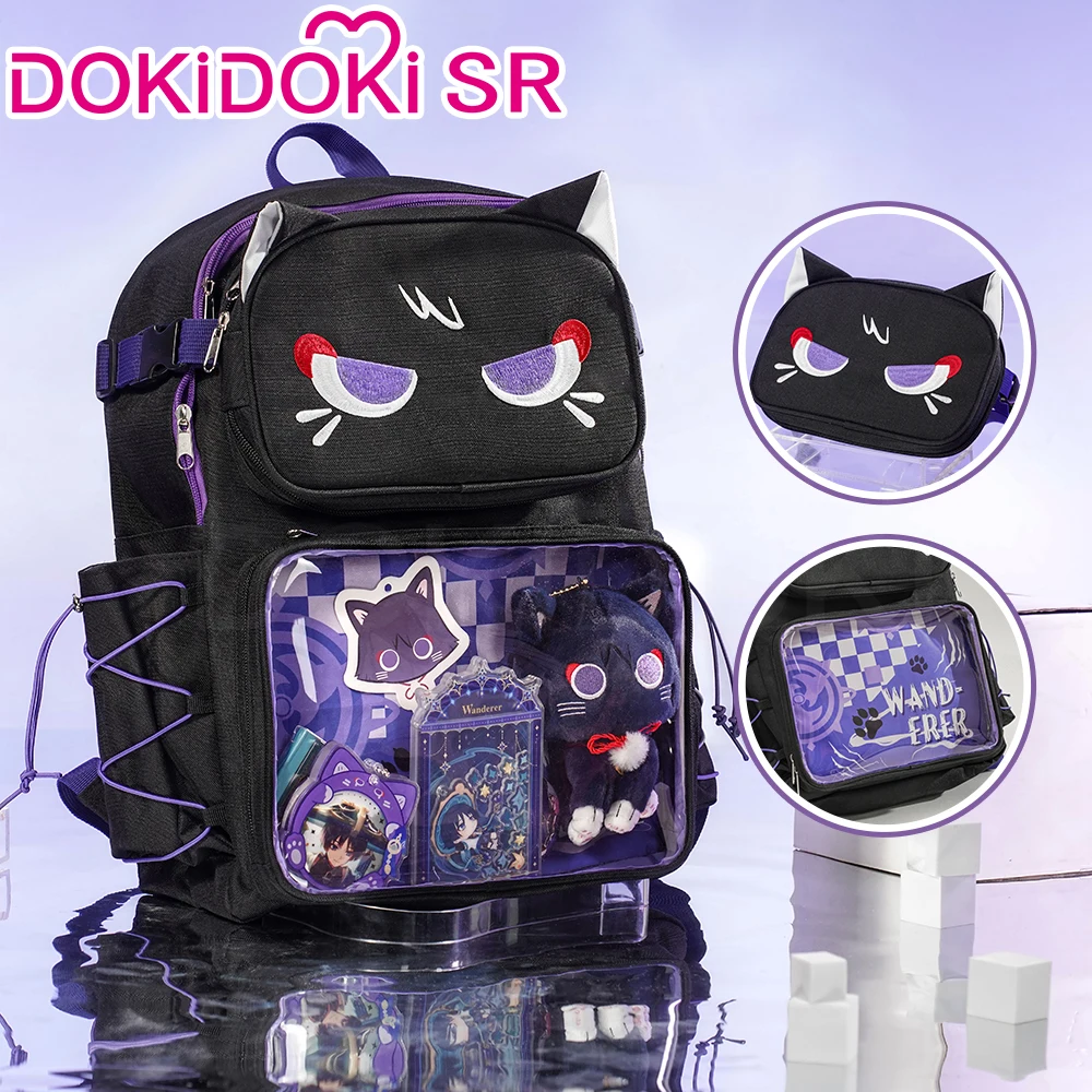 【Jan. Limited 5%OFF】Wanderer Doujin Bag Cosplay Game Genshin Impact Cosplay DokiDoki-SR Scaramouche Furry Itabag Cosplay Props