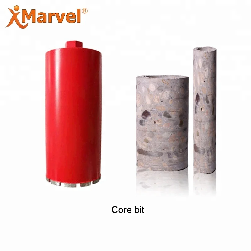 Broca útil resistente do núcleo do diamante da velocidade variável de MW-235 235mm 8 polegadas 9 polegadas