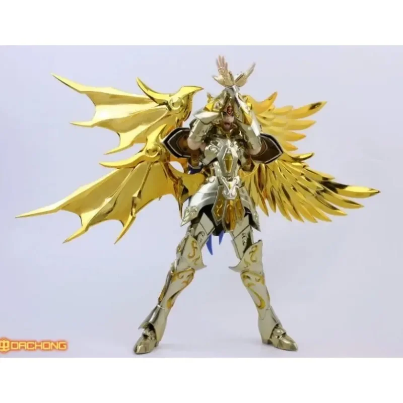 ในสต็อก GT รุ่น Saint Seiya Myth Cloth EX SOG Gemini Saga Soul of Gold Divine เกราะ Totem Action Figure ของเล่นของขวัญ