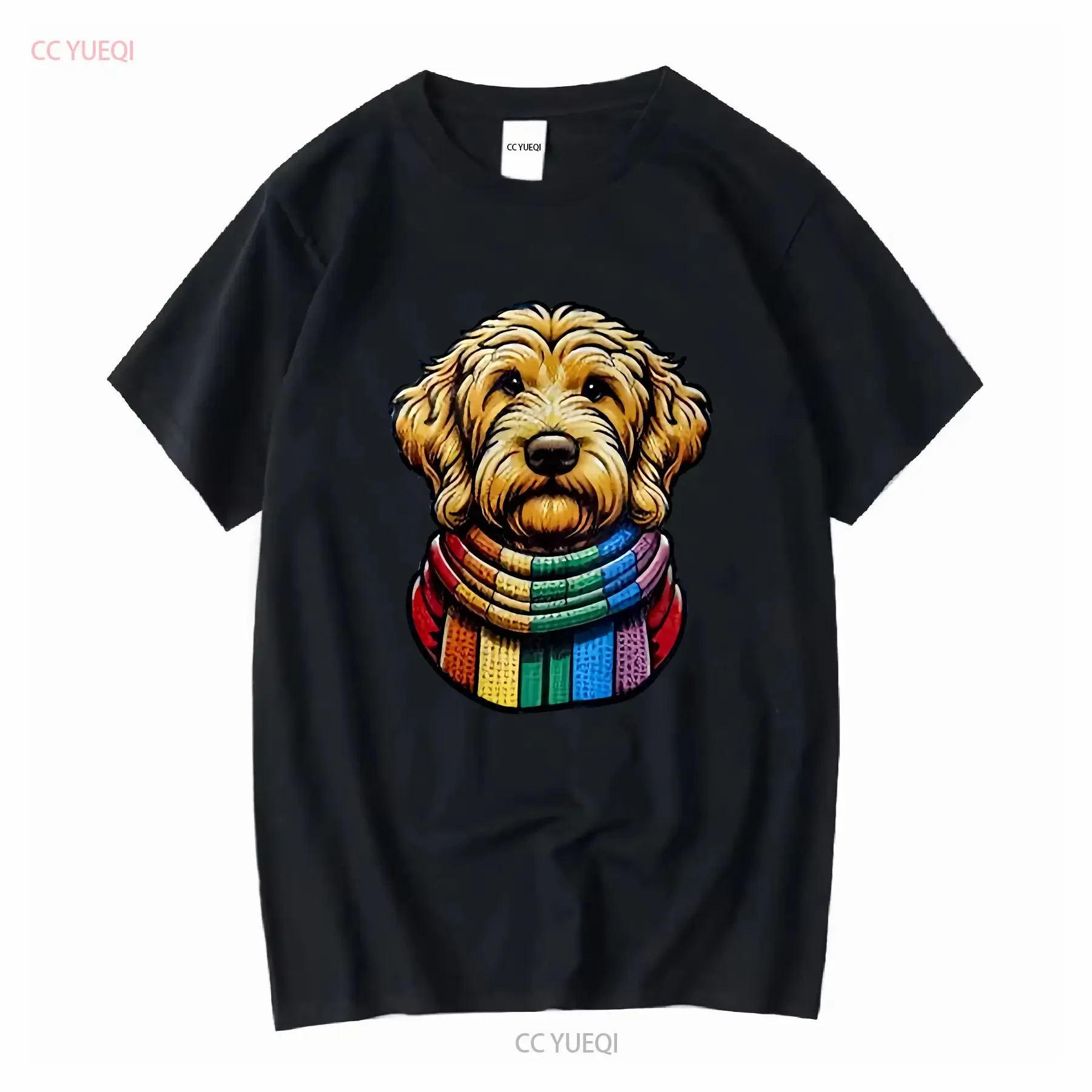 LGBT Golden Doodle Pride T Shirt Rainbow Dog Proud LGBTQ Parade Ally Softstyle long or short sleeves vintage Washed Casual