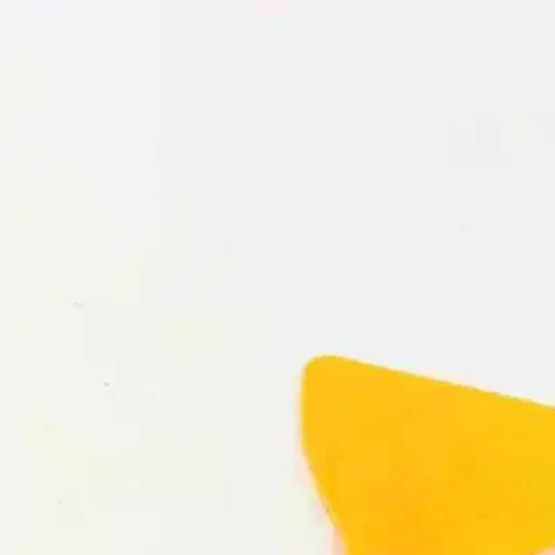 Car Window Tinting Tools Yellow Squeegee Glass Window Film Headlight Film Triangular Squeegee