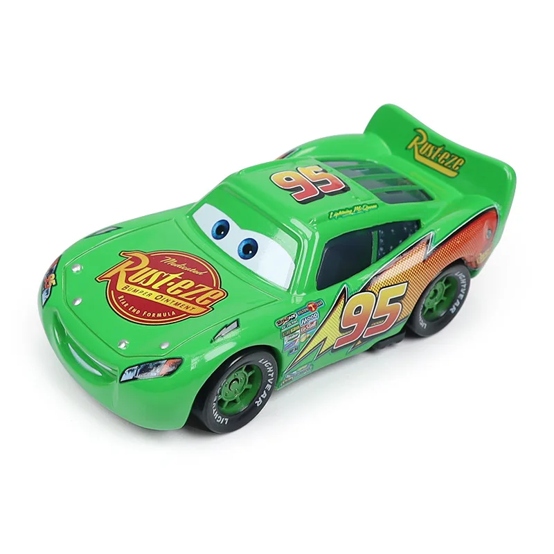 Car Disney Pixar Car Police Lightning McQueen Metal Die-cast Toy Car 1:55 Bulk New Car3 Christmas Birthday Gift Toy