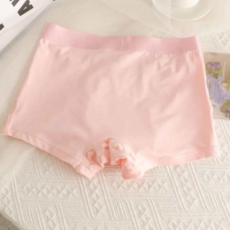 Man's Pink Thick Warm Boxers Panties BF Gifts Run Touring Party Private FKK DJ Club Bar Briefs Costumes