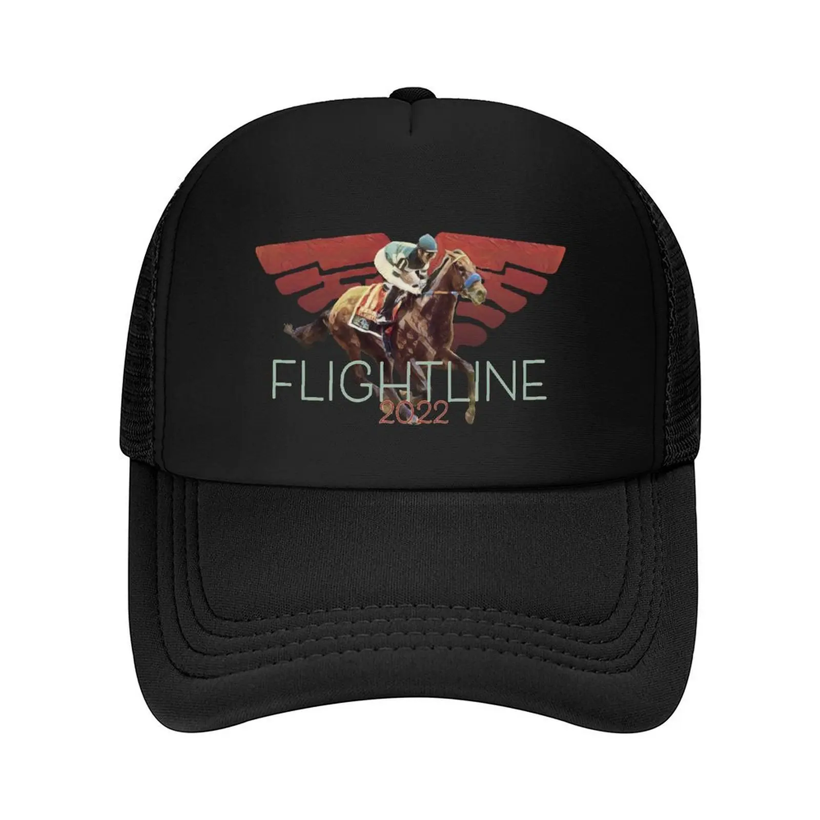 

Famous Racehorse - Flightline2022 Baseball Cap birthday Winter hat fishing hat Trucker Cap Men Golf Wear Women's