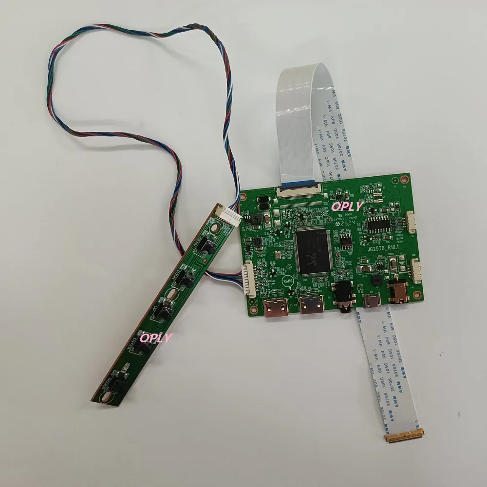 EDP Controller board 2K for B133HAN03.2 B133HAN03.3 B133HAT02.0 1920X1080 Micro USB Mini 2 HDMI-compatible Panel LCD LED display