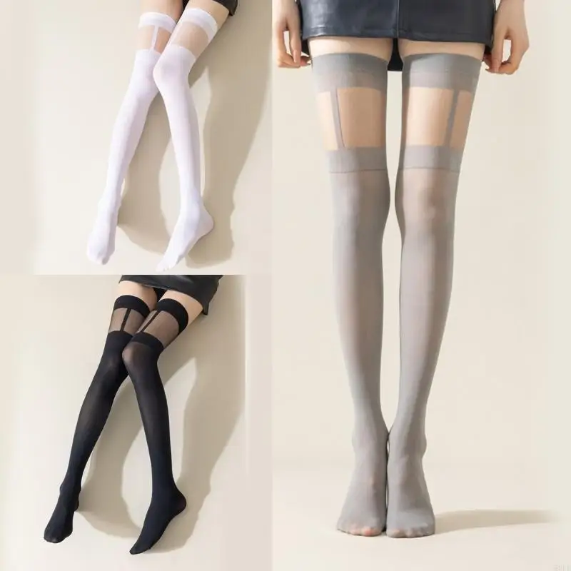 

50LE 1PAIR COPAKE на колене носки бедро высокие чулки для женщин Long