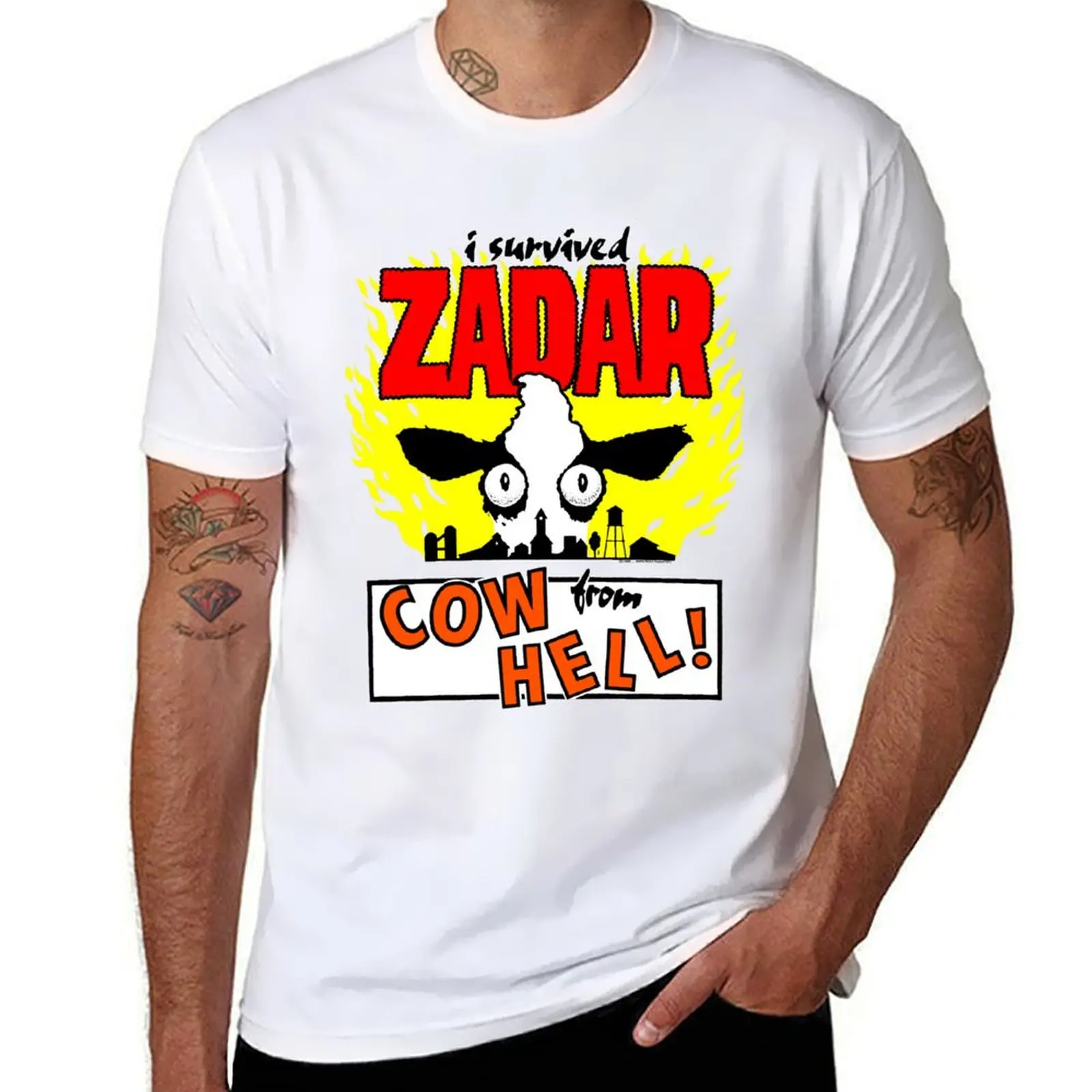 

Zadar Cow from Hell T-Shirt t shirts with prints funny t shirts cotton T-Shirt