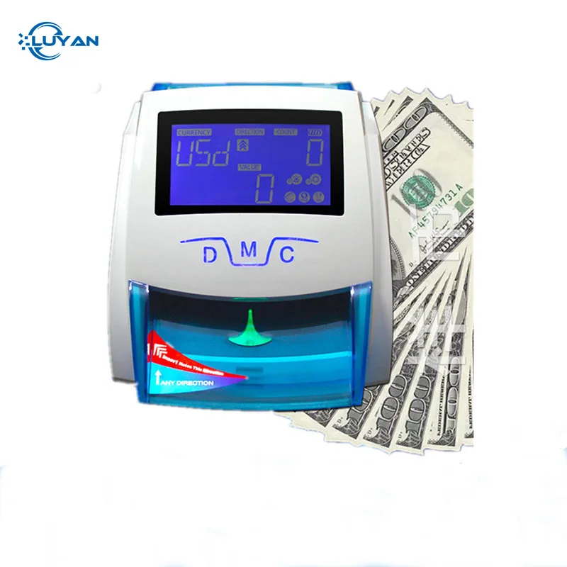 Handy Banknote Detector USD/EUR Fake Money Euro Detecting Machine Bill Counter 110V/220V