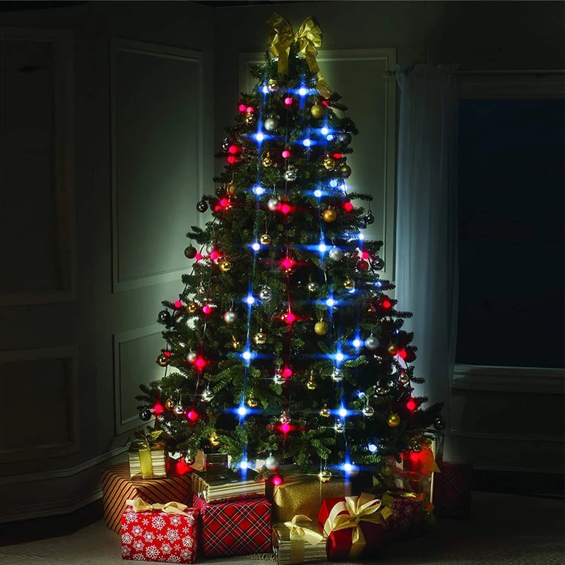 

Multicolor LED Garland String Lights, Fairy Light, Christmas Tree Decoration, New Year, Home Indoor Decor Accessories, 64 LEDs