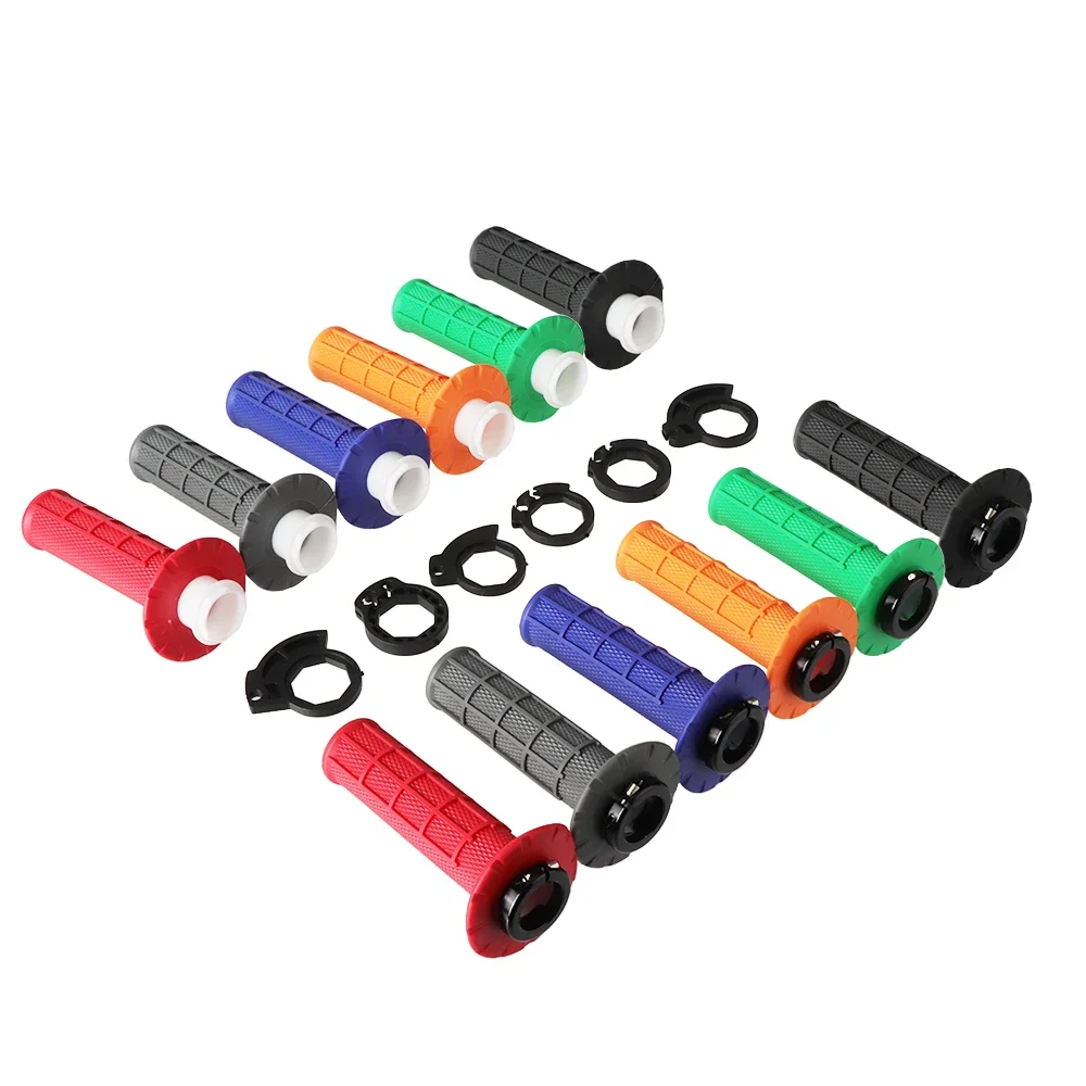 

Motocross Grip 7/8 Inch 22mm with Snap-In Cam Lock Anti-Slip Grip Universal Suitable for KTM Honda Yamaha Kawasaki Suzuki