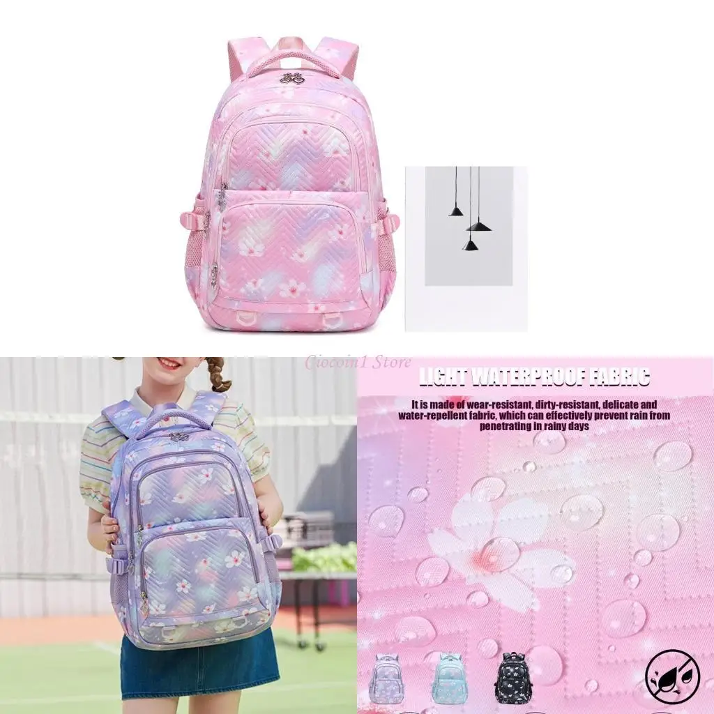 

Y1UB Middle School Bag Student Books Bag Large Capacity Laptop Backpack Rucksacks Suitable for School and Travel Outdoor