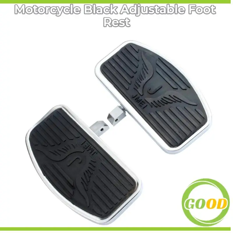 

Motorcycle Front Wide Foot Rider Driver Foot Rest Floorboards For Honda Shadow For Yamaha Dragstar For Vulcan