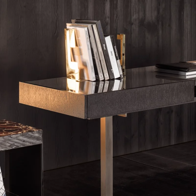 Luxury Modern Executive Office Desk With Durable MDF Wood Computer Table For Boss Manager