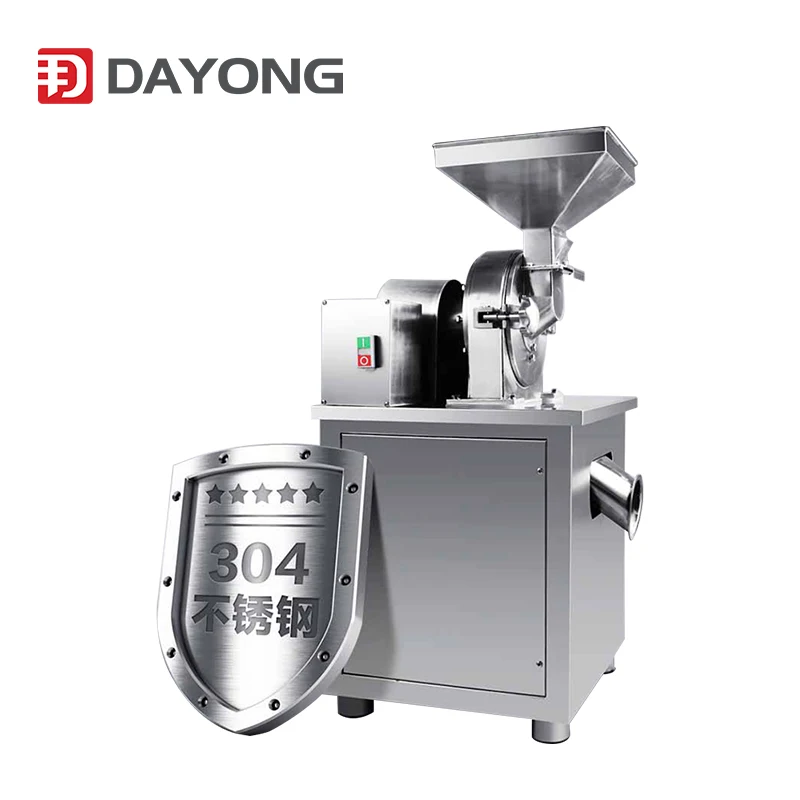 Good Selling Grain Cassava Flour Corn Milling Pulverizer Machine For Cocoa Moringa Coffee Bean