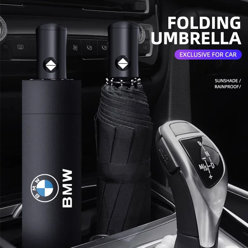 Fashion Car Folding Umbrella Portable Automatic Windproof Sunshade For BMW 4 Series F32 F33 F36 M4 420d 420i 425d 430i 435i 440i