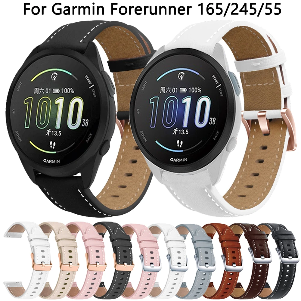 สาย20มม. สำหรับ Garmin Forerunner 165 245 645 55สายสมาร์ทวอท์ชสำหรับ venu 2 plus SQ 2 vivoactive 3 5ชม.