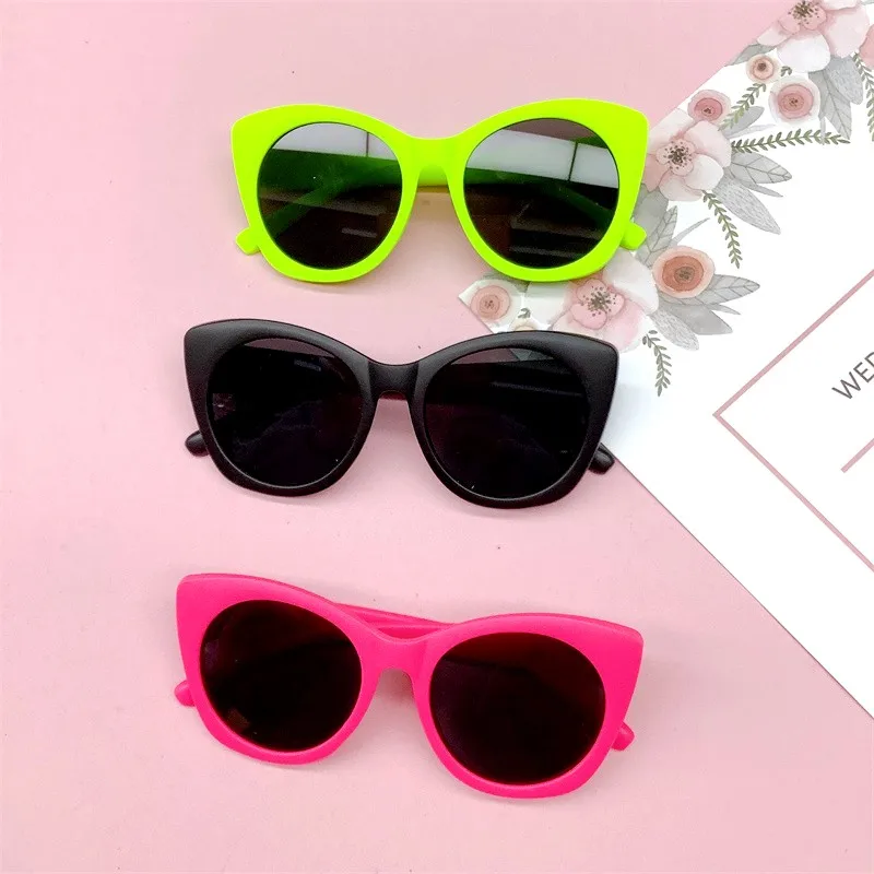 Fashion Retro Kids Sunglasses Travel Uv400 Protection Baby Sun Glasses Trend Children'S  Eye Protection Sunshade Mirror Goggles