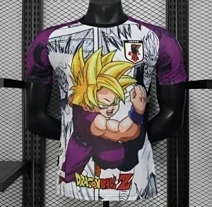 2025 اليابان كرة القدم أنيمي التعاونية ثلاثية الأبعاد مطبوعة مروحة الطبعة تنفس التجفيف السريع عادية الرياضة تي شيرت رجالي.