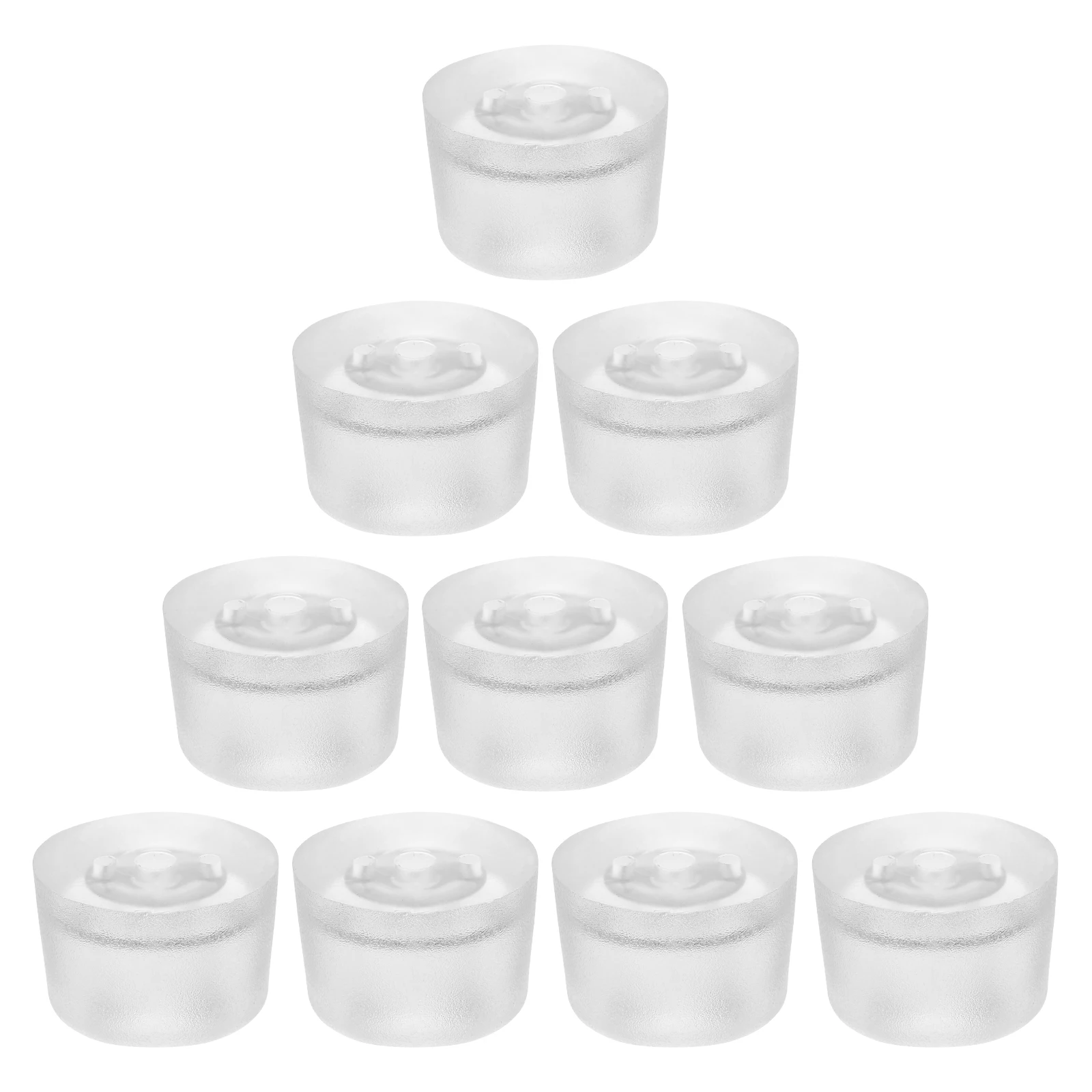 

10 Pcs Anti Slip Soft Silicone Transparent Feet Pads for Cutting Board Chair Leg Floor Protectors Furniture Table Foot Mats Non