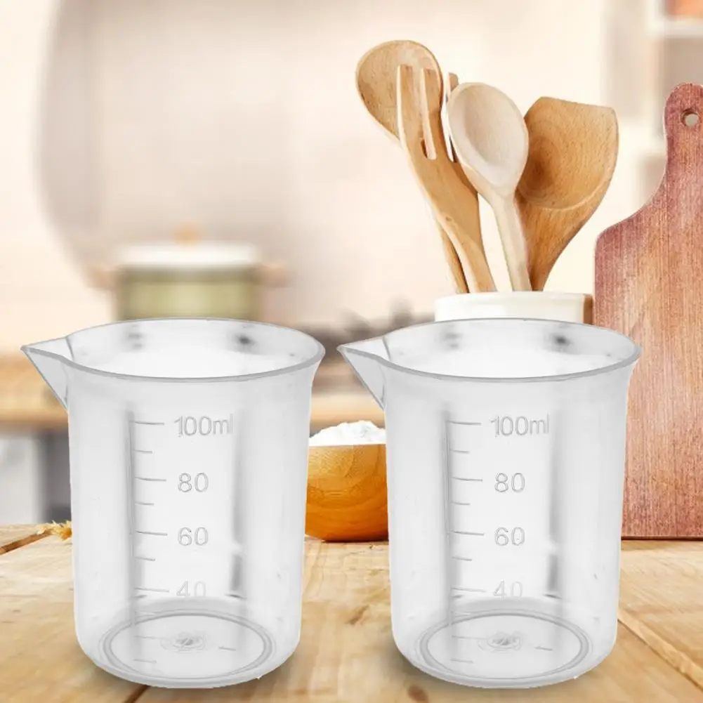 Graduated Measuring Cup Reusable Mixing Cup Lightweight Baking  Useful Graduated Surface Measuring Cup