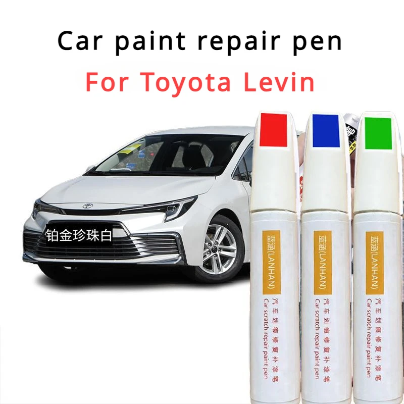 For Toyota Levin Paint Repair Pen Platinum Pearl White Car Scratches Toyota Levin Paint Pen