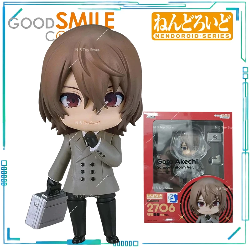 

GSC Genuine Persona 5 Akechi Goro Uniform Ver Action Figure No.2706 Morgana Collectible Anime Statue Decorative Gift