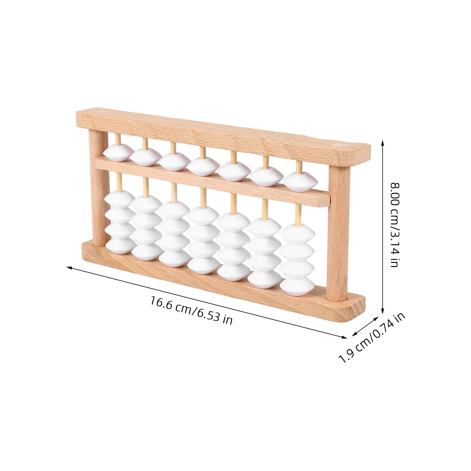 

Wooden Abacus Math Games for Education Arithmetic Kids Toy Calculation Frame Tool