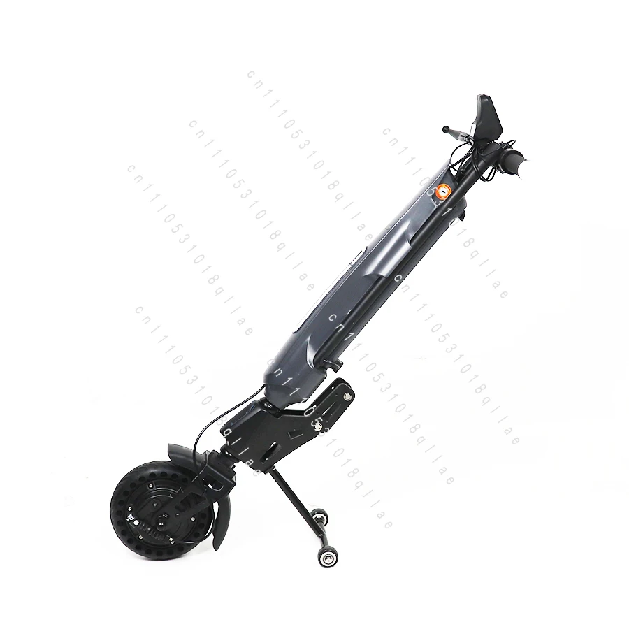 Electric Cargo Bike 36V 7.8AH Power Folding Wheelchair Bike Portable Lightweight Handbike Scooter Adjustable Handlebar