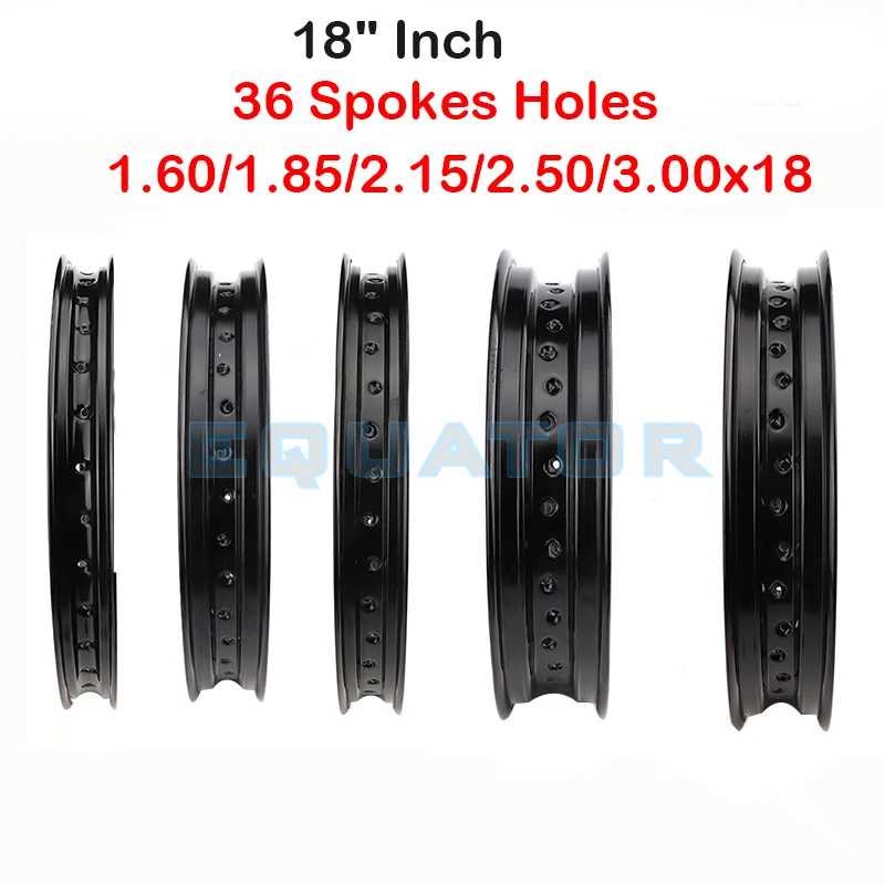 High-quality motorcycle parts 1.60/1.85/2.15/2.50/3.00*18 x 18\