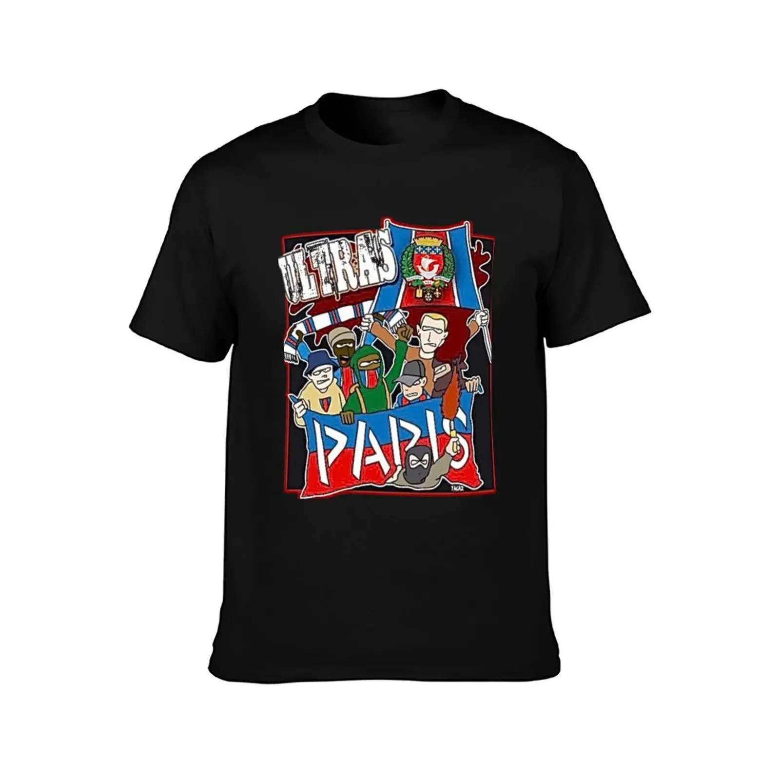 Ultras Paris T-Shirt custom shirt cotton graphic tees anime stuff tshirts for men