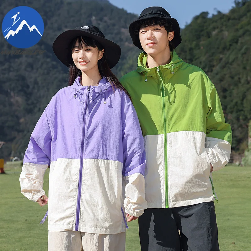 couple-sun-hoodie-windbreaker-vintage-splicing-ice-silk-uv-skin-jacket-outdoor-running-fitness-sports-leisure-sunscreen-outwear