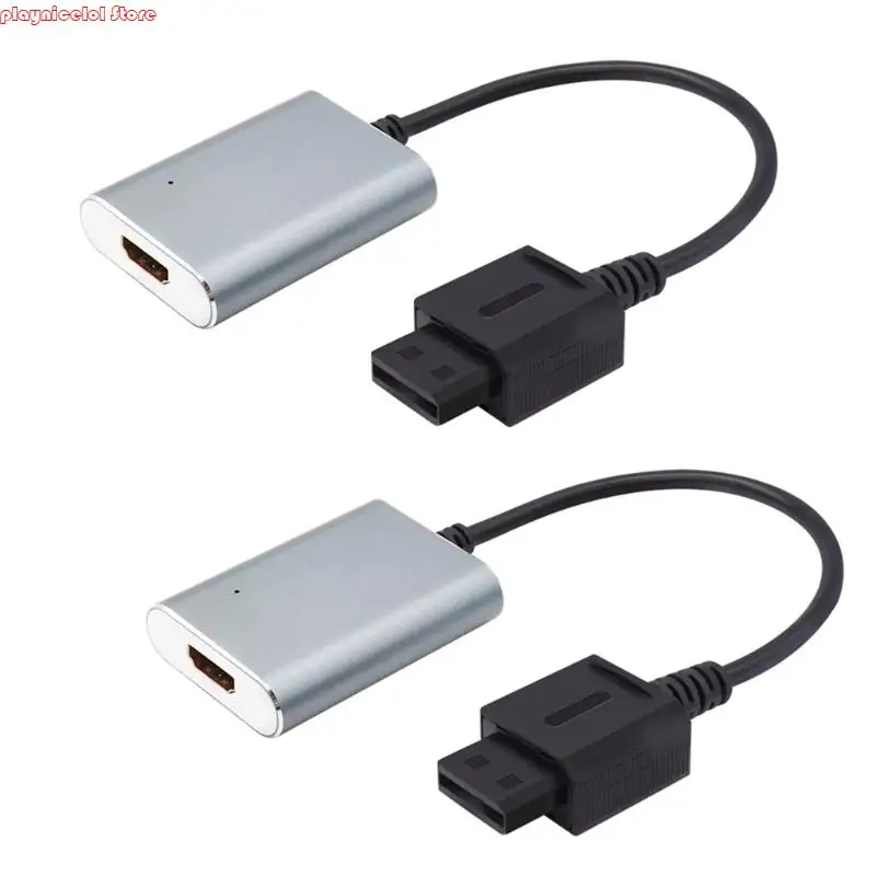 480i/480p/576i/576p Output Gaming Accessories Game Adapter for Wii Retro HDTV Monitor Converter for Console to HDTV Adapter