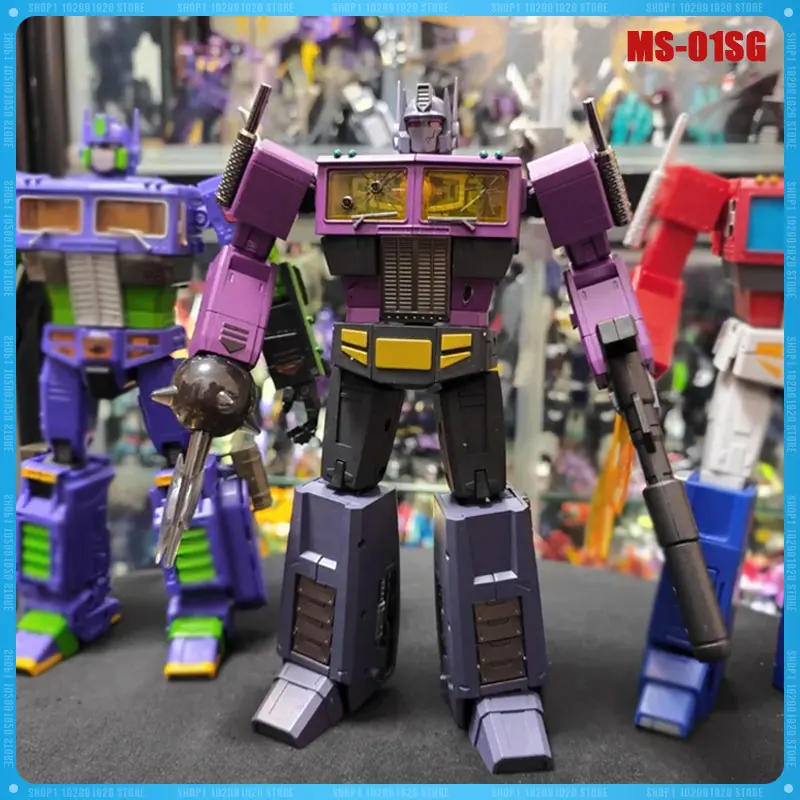 Na Stanie Transformacja MS-TOYS MS-01SG Op Commander Mirror Purple Mp Skala Figurka Model Kolekcjonerski Zabawka Prezent