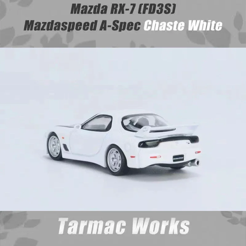 Tarmac Works  Model Car RX-7 (FD3S) Mazdaspeed A-Spec Alloy Die-cast Vehicle 1/64