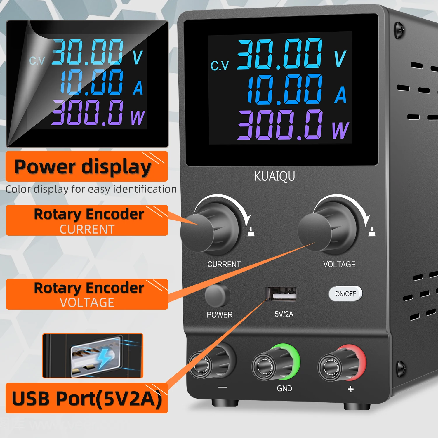 30V 10A 30A 20A DC Laboratory Power Supply Adjustable Voltage Regulator Switched Mode Bench Nice Power Programmable 232/485 Port