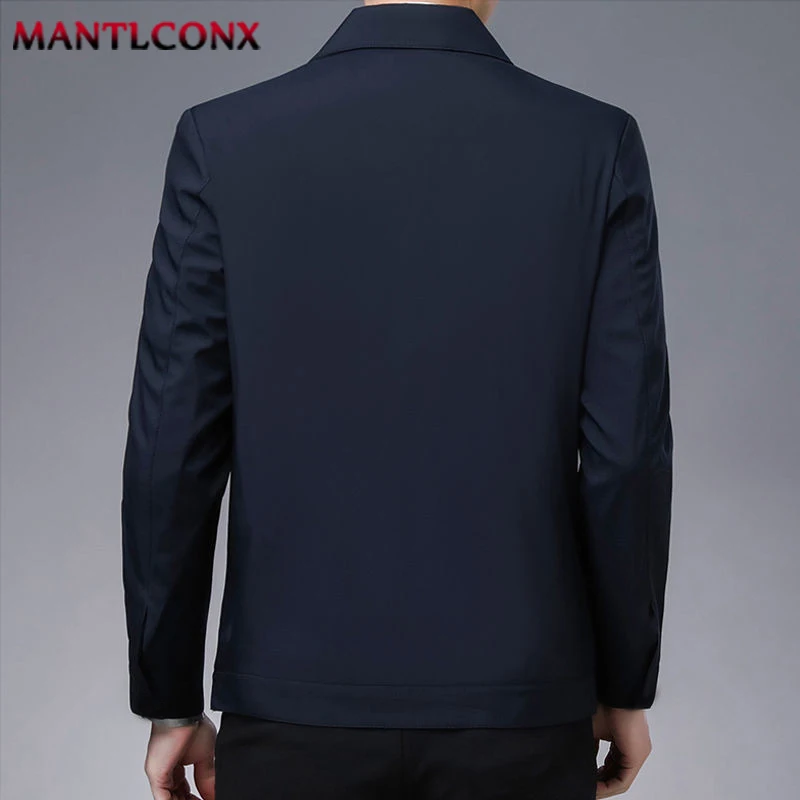 Luxuriöse gepolsterte Innen-Herren-Winterjacke, Thermo-Blazer, Winterjacken für Herren, formeller Business-Parka, winddichte Oberbekleidung, XL