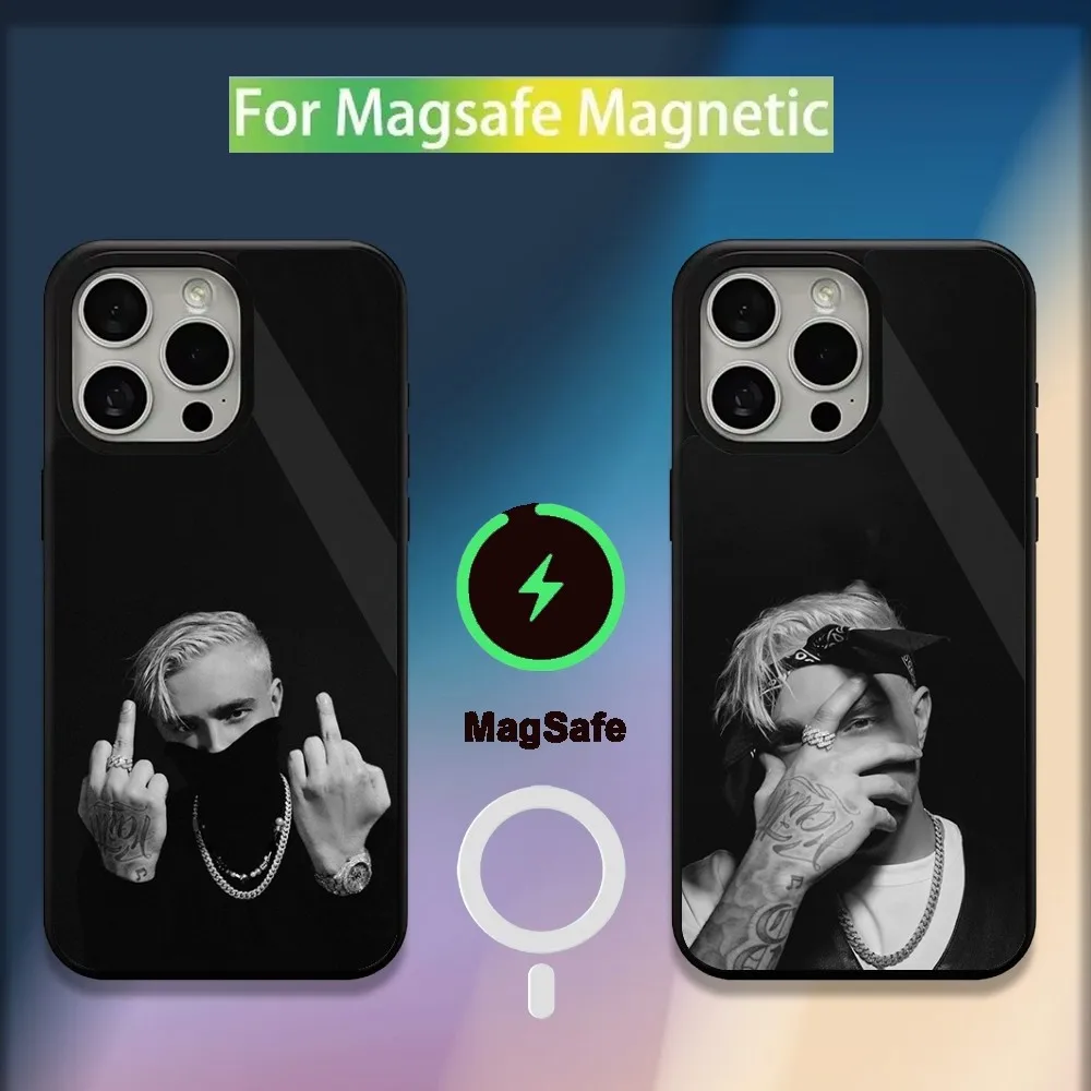 

Rapper E-Egor Kreed EK Phone Case For iPhone 16,15,14,13,12,11,Plus,Pro,Max,Mini Magsafe Magnetic Wireless Charging