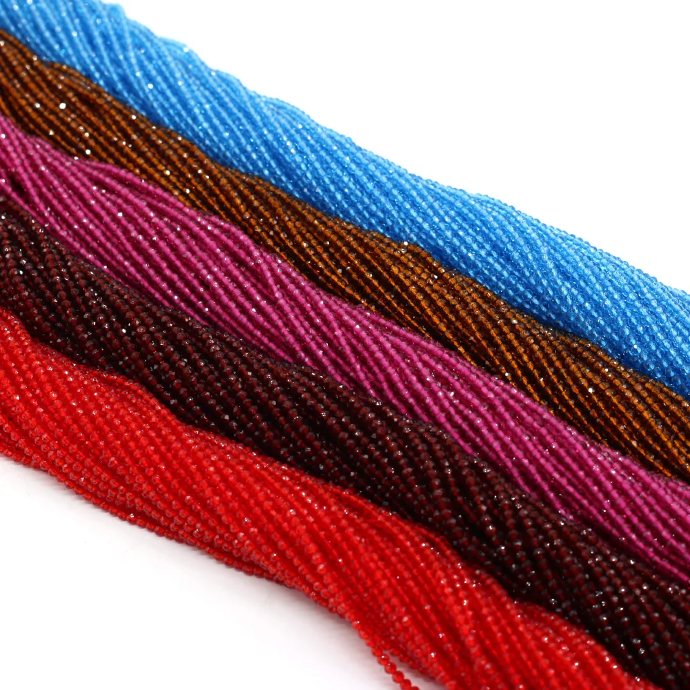 20 String Colorful Natural Spinel Stone Beaded 2mm For Jewelry Making DIY Necklace Bracelet Earrings Accessories Charm Gift