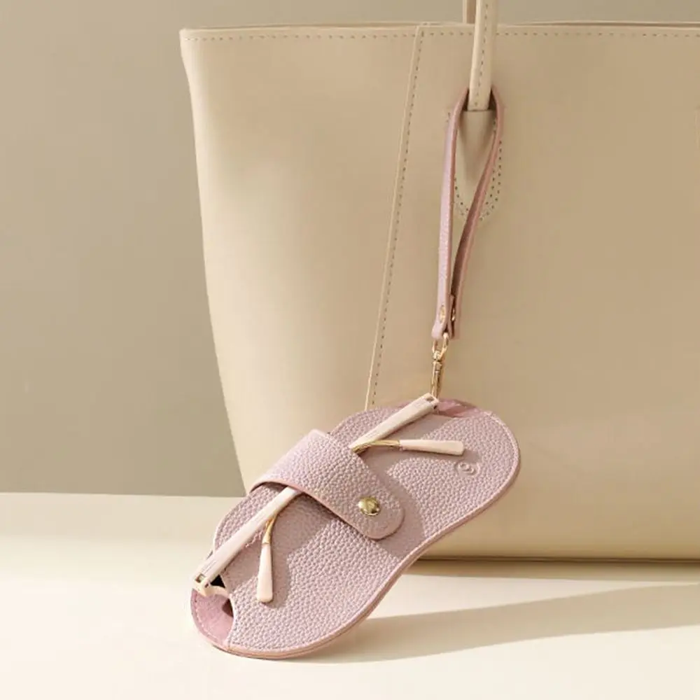 النظارات الشمسية الحقيبة بو الجلود نظارات حقيبة نظارات حامي حالة المحمولة نظارات حقيبة التخزين نظارات كليب مع قلادة الحبل #3