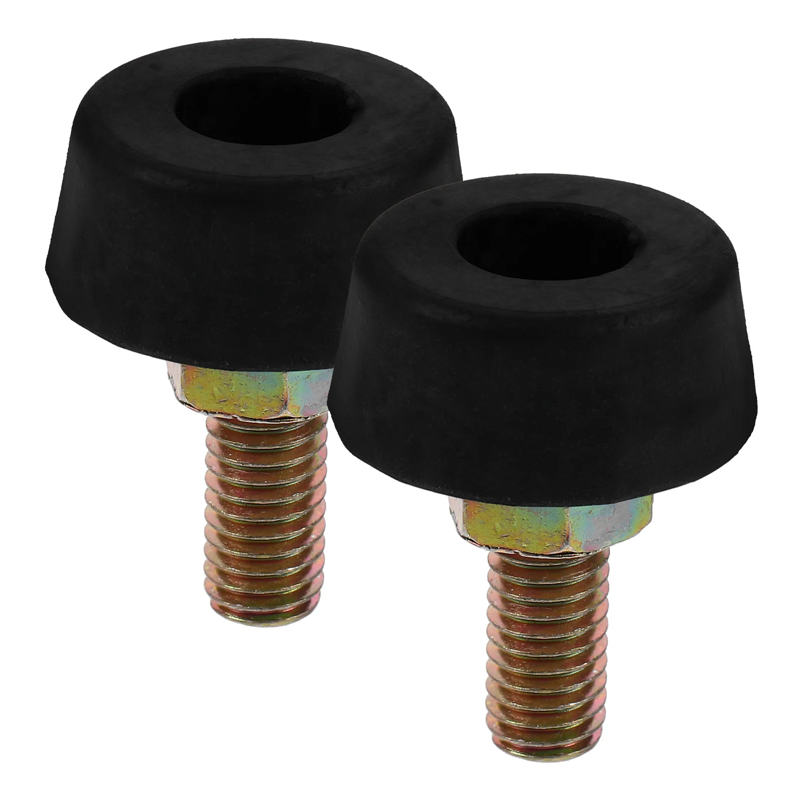 1 Pair Hood Stop Adjusters For Car Bumper Bonnet Engine Hood Pin Adjustable Locking Mechanism Cushion Automotive Bumper Stopper