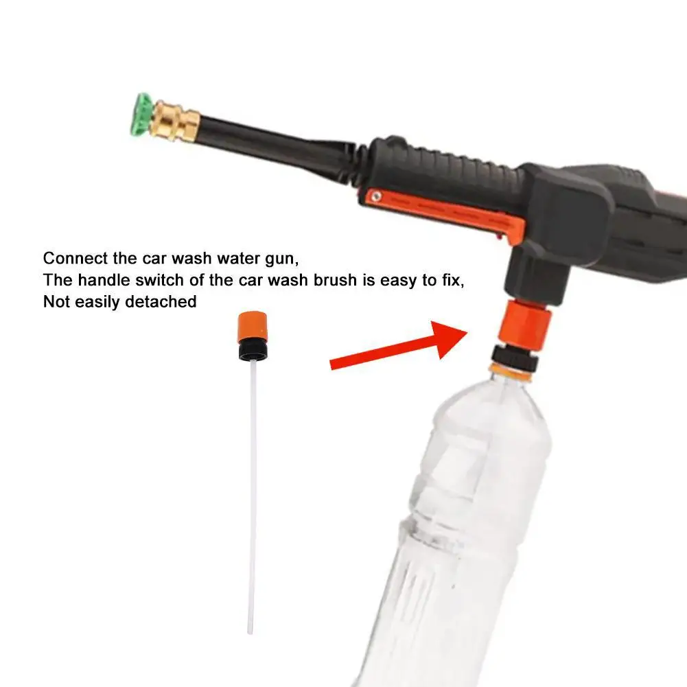 

Adapter For Plastic Bottle Water Pipe Suction Watering Tool For Quick-connect Lithium Battery Water Gun Car Wash Accessorie G9R5