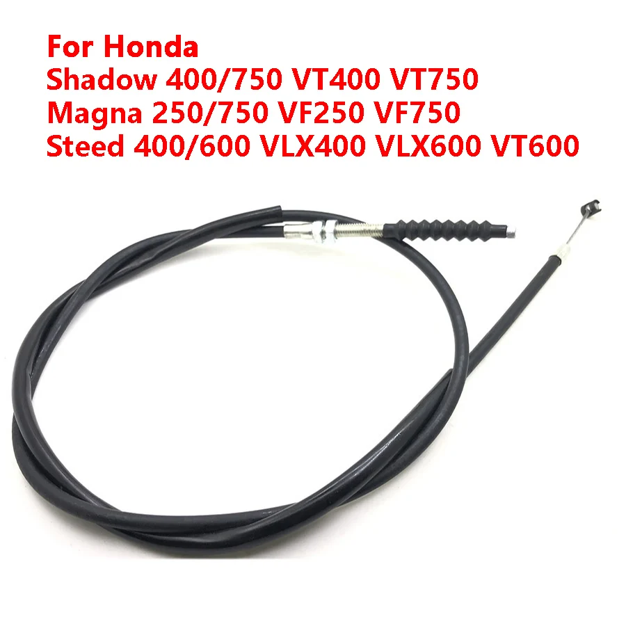 Yecnecty For Honda VF250 VF750 Magna 250 750 Steed 400 600 VLX400 VLX600 Motorcycle Clutch Cable Lines Steel Clutch Lever Wires