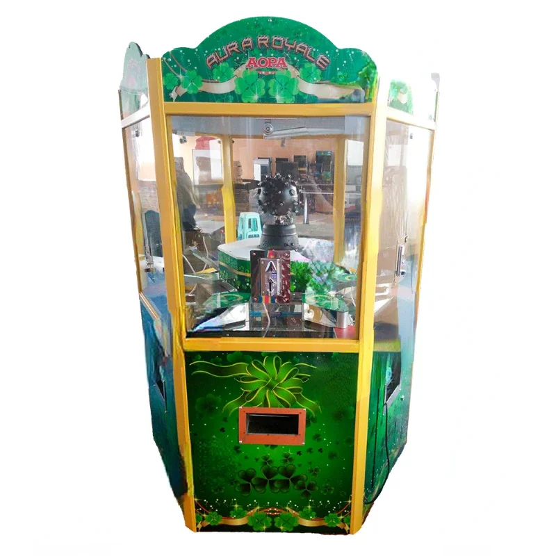 

6 players token game machine arcade coin pusher machine hot sale